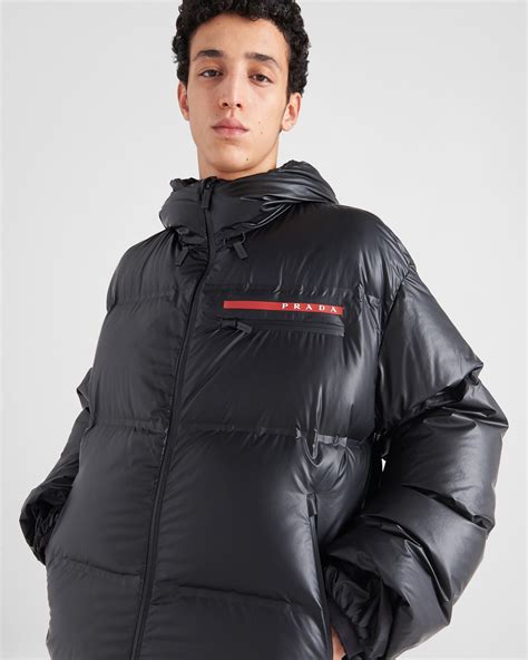 prada puffer jacket yellow|Prada puffer jacket men.